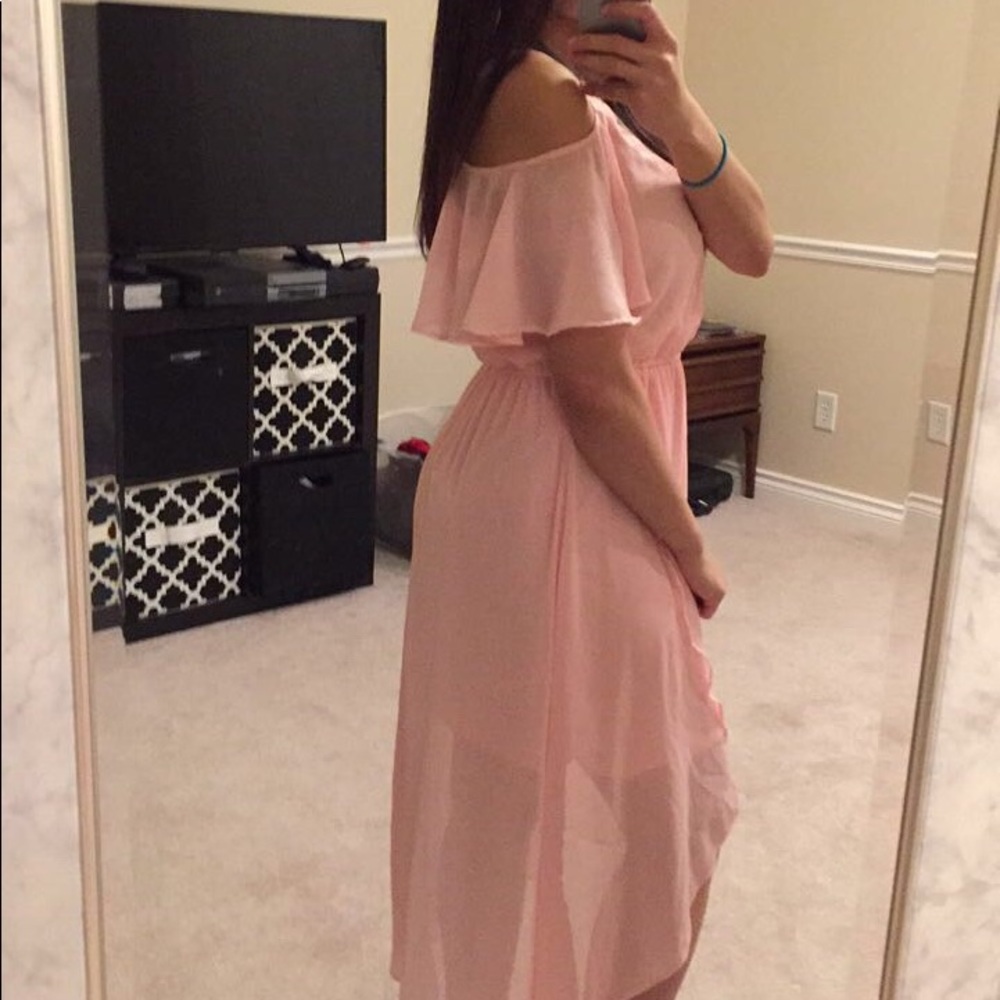 Pink dress